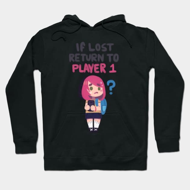 Player 2! GO? Hoodie by BreadBear